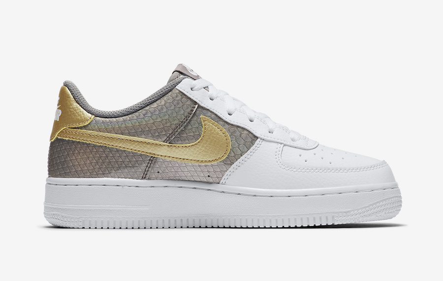 Nike Air Force 1 Dragon Grey Gold CI3910-100 Release Date