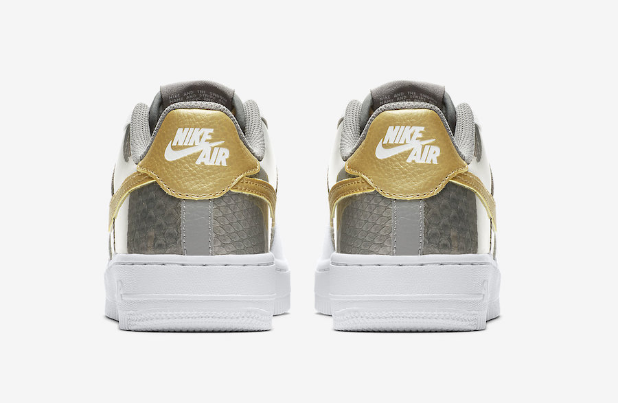 Nike Air Force 1 Dragon Grey Gold CI3910-100 Release Date - SBD