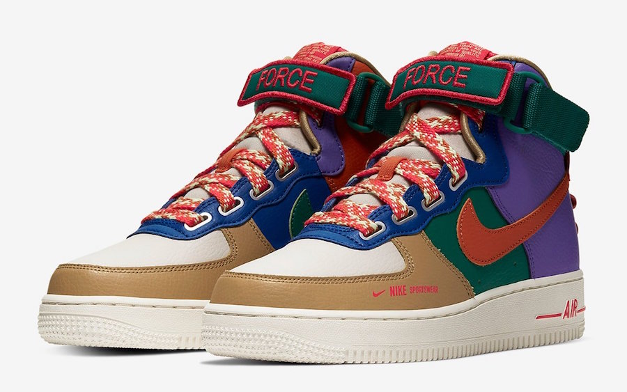 Nike Air Force 1 High Utility Force is Female CQ4810-046 Release Date