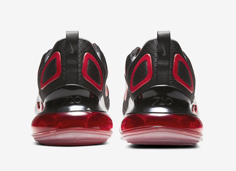 Nike Air Max 720 Black Red CN9833-001 Release Date