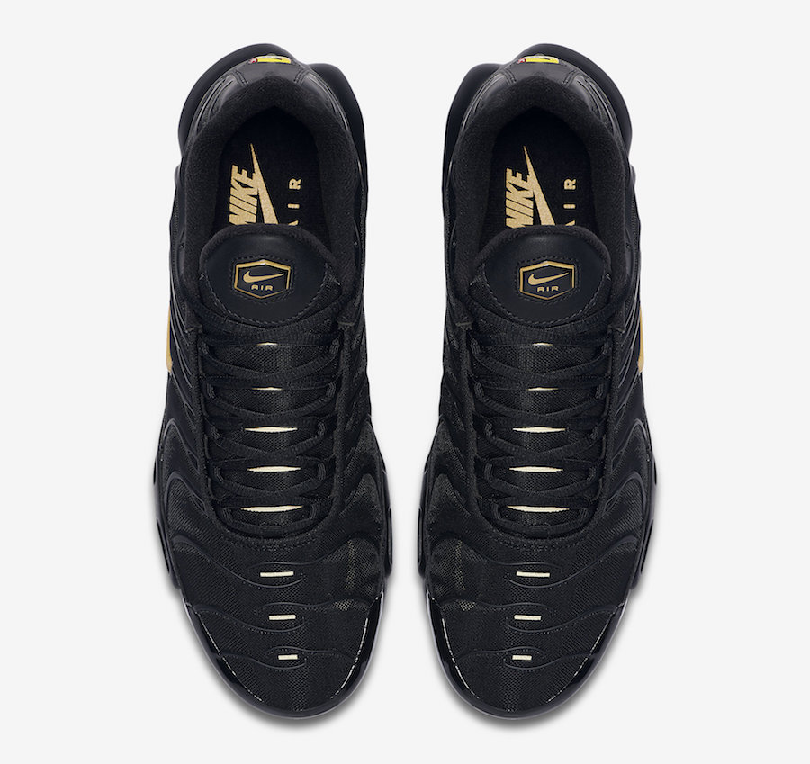 Nike Air Max Plus Black Gold CU3454-001 Release Date - SBD