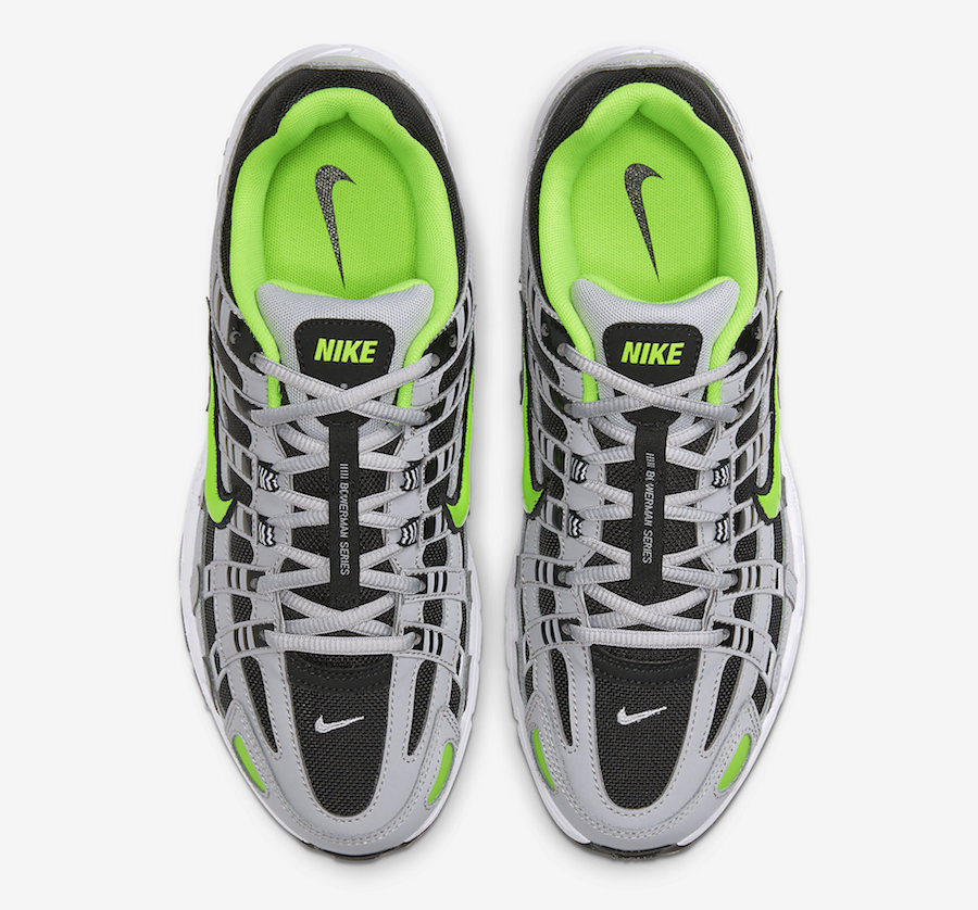 Nike P-6000 Wolf Grey Electric Green CD6404-005 Release Date