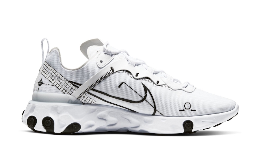Nike React Element 55 Schematic Release Date