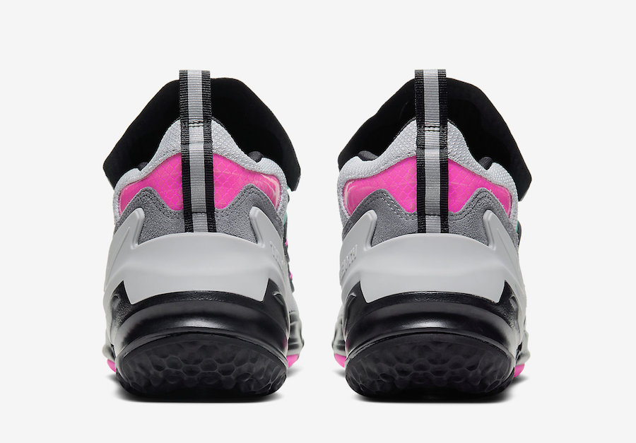 Nike Zoom Moc South Beach Grey Pink Aqua AT8695-002 Release Date