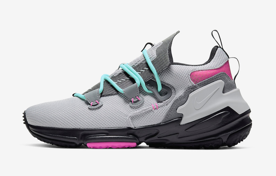 Nike Zoom Moc South Beach Grey Pink Aqua AT8695-002 Release Date