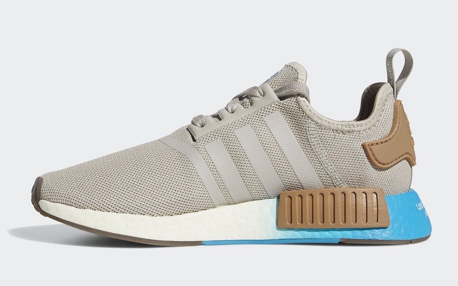 adidas Womens NMD R1 Raw Pink and Gray