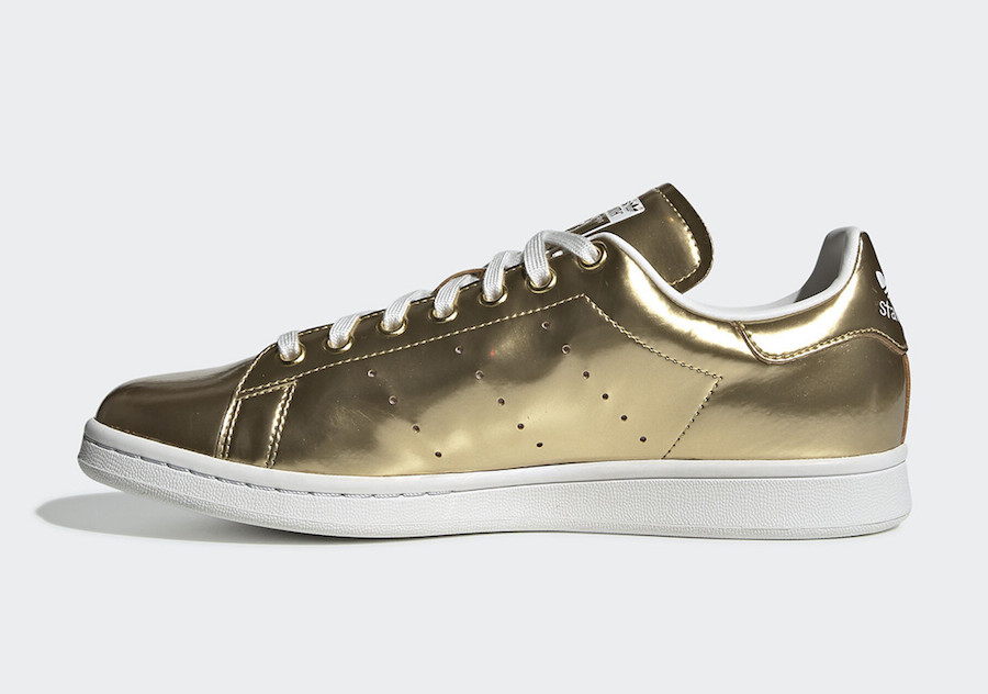 adidas Stan Smith Liquid Gold Metal FV4298 Release Date