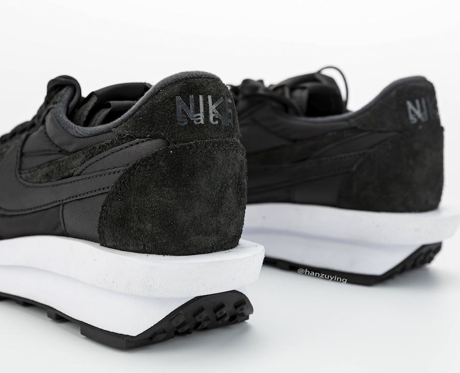 sacai Nike stockx sacai waffle LDWaffle Black Nylon BV0073-002 Release Date - SBD