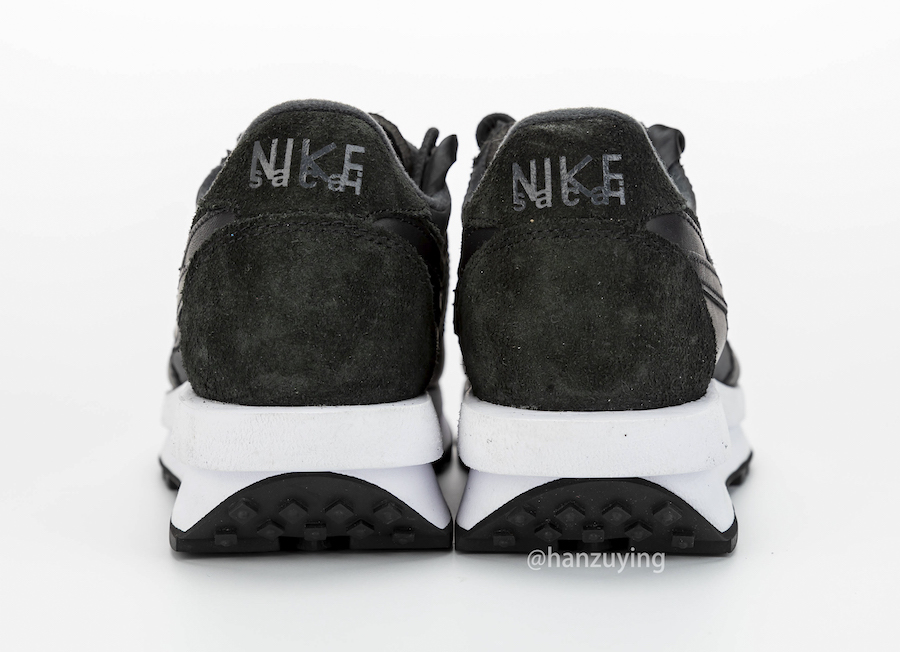 sacai Nike LDWaffle Black Nylon BV0073 002 Release Date 7