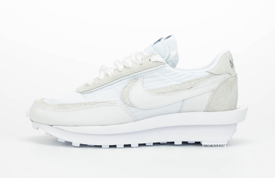 sacai Nike LDWaffle White Nylon BV0073 