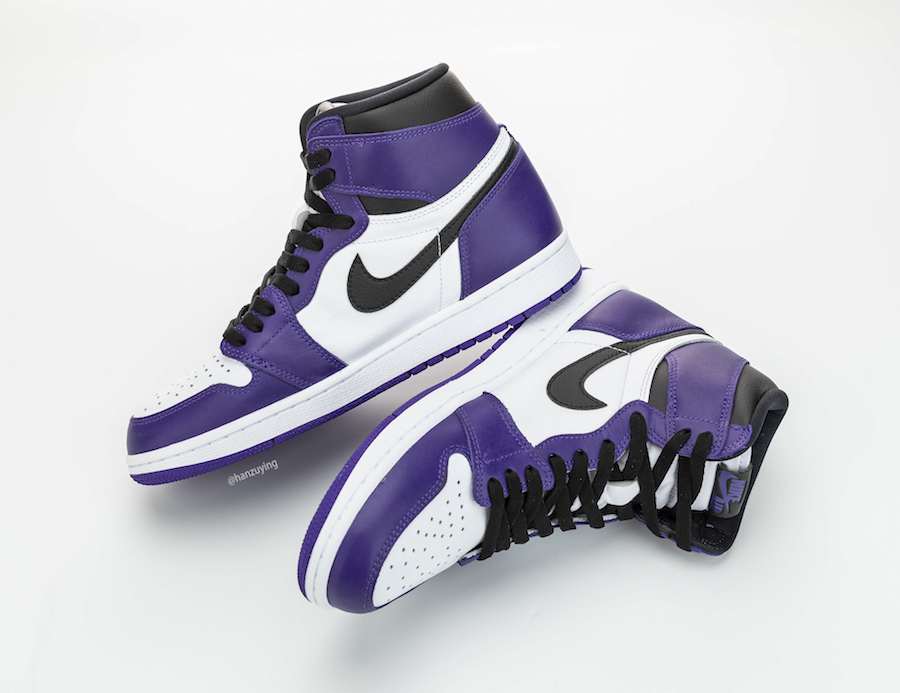 Air Jordan 1 Court Purple 2020 555088-500 Release Date