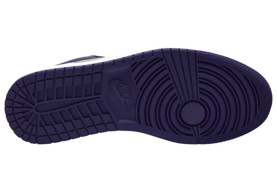 Air Jordan 1 Low Purple Black 553558-501 Release Date