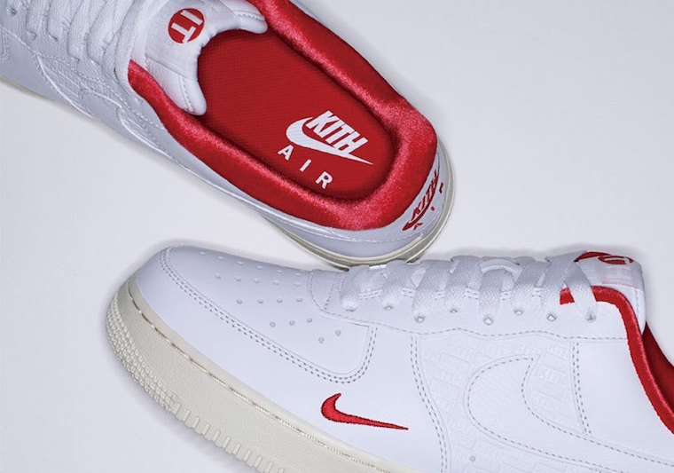 Kith Nike Air Force 1 White Red Release Date Kith Nike Air Force 1 White Red Release Date