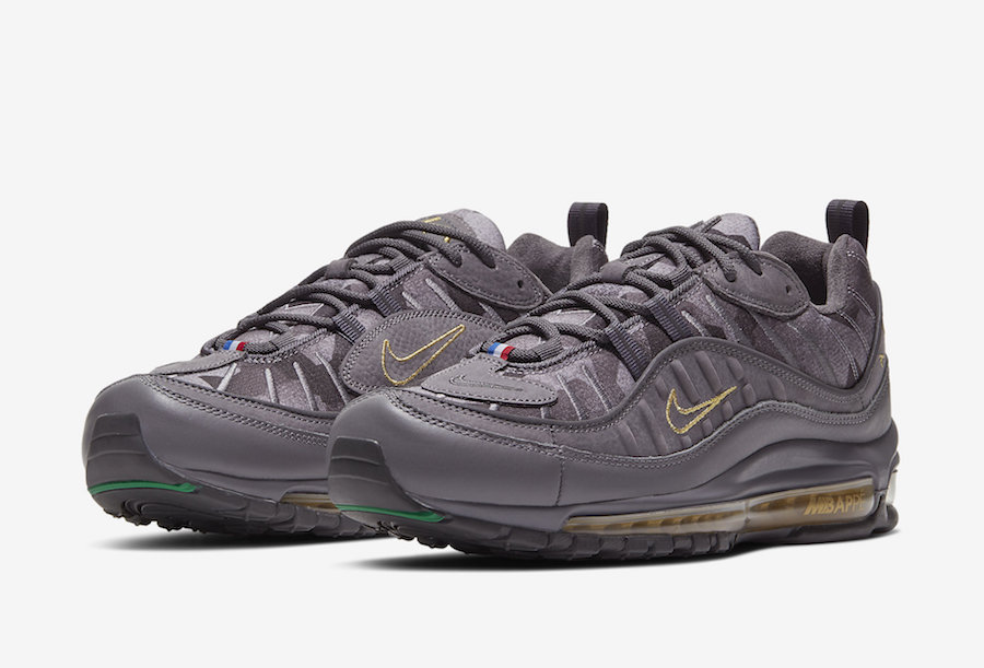 Kylian Mbappe Nike Air Max 98 CT1531-001 Release Date