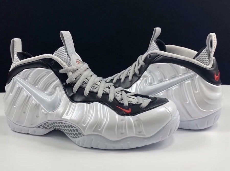 Nike Air Foamposite Pro White Black University Red 624041-103 Release Info Nike Air Foamposite Pro White Black University Red 624041-103 Release Info