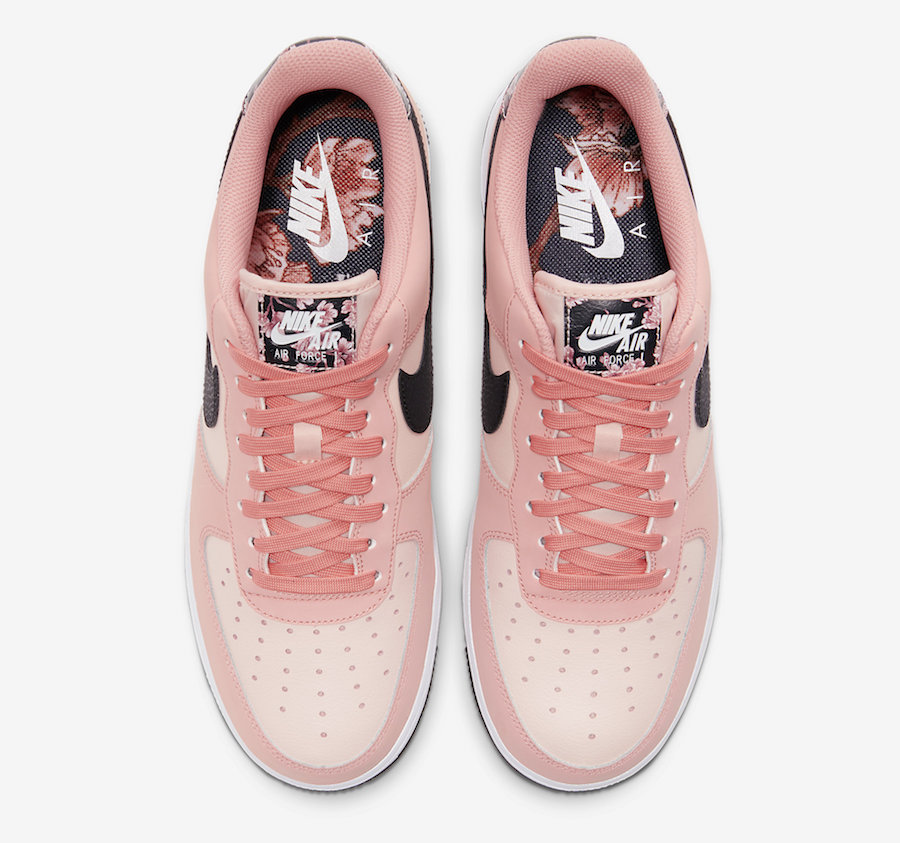 pink floral air force 1