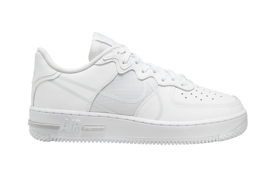 Nike Air Force 1 React White Pure 