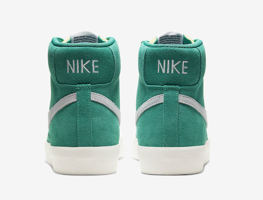 Nike Blazer Mid 77 Suede Nature Green CI1172-300 Release Date