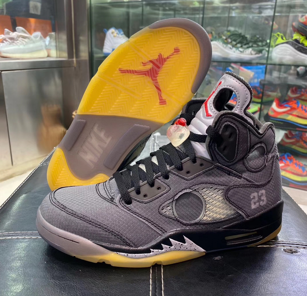 off white jordan 5 retail