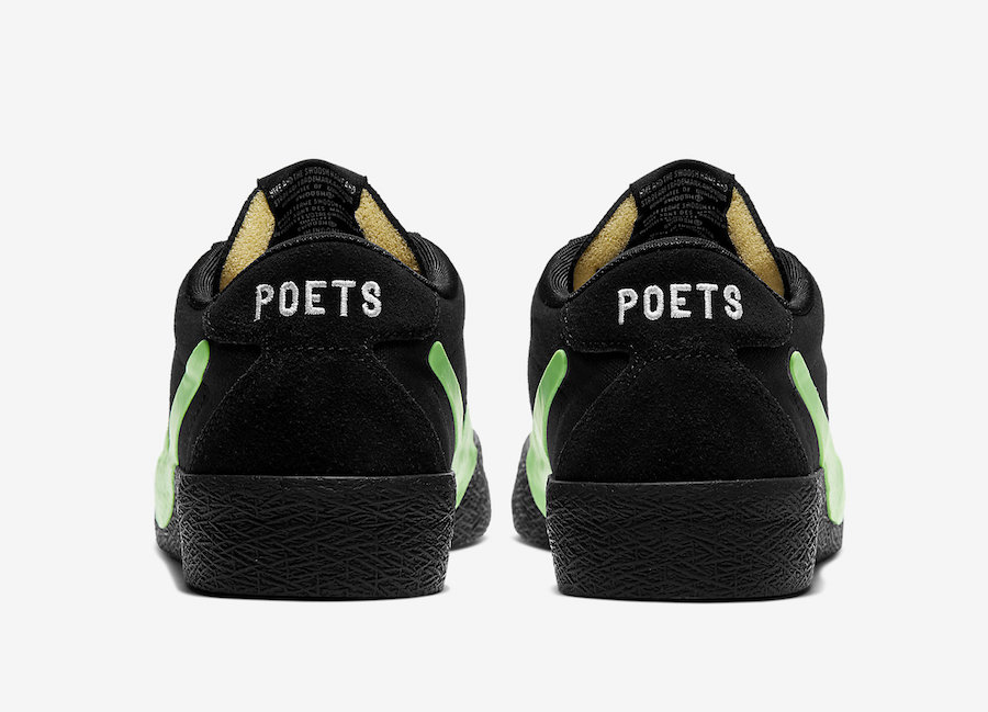 Poets Nike SB Bruin CU3211-001 Release Date