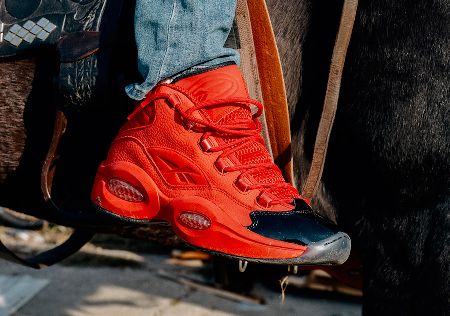 Reebok Question Mid Heart Over Hype 