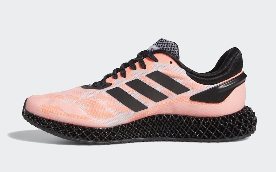 adidas 4D Run Black Coral FW6839 Release Date