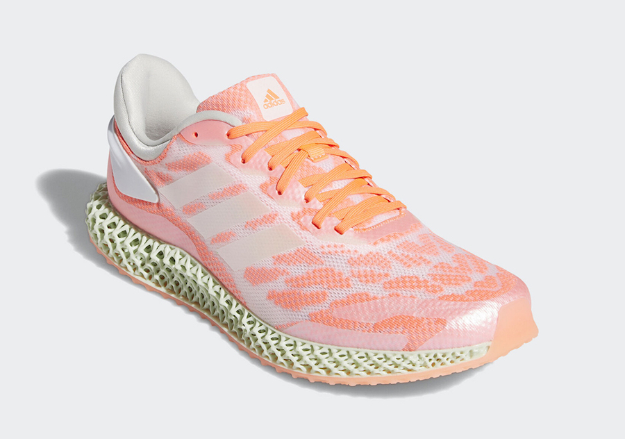 adidas 4D Run Signal Coral FW6838 Release Date