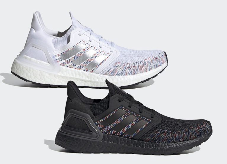 adidas Ultra Boost 2020 Multi-Color Black EG0711 White EG0728 Release ...