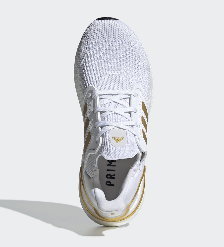 adidas Ultra Boost 2020 White Gold EG0727 Release Date