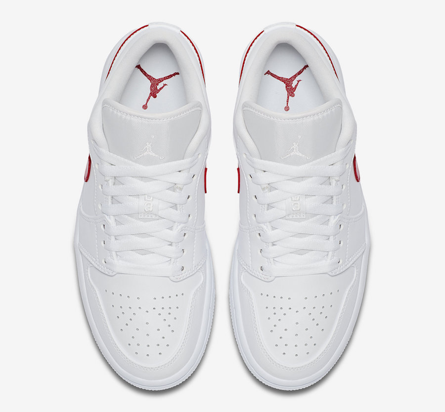 Air Jordan 1 Low &quot;University Red&quot; Coming Soon: Official Images