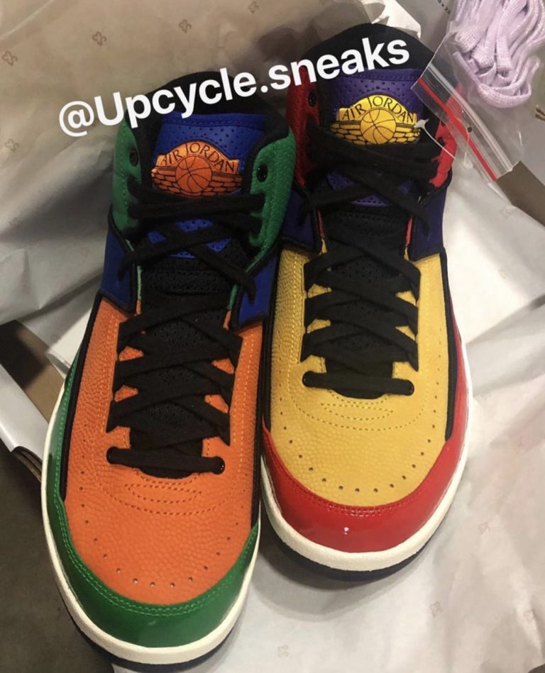 multicolor air jordan 2