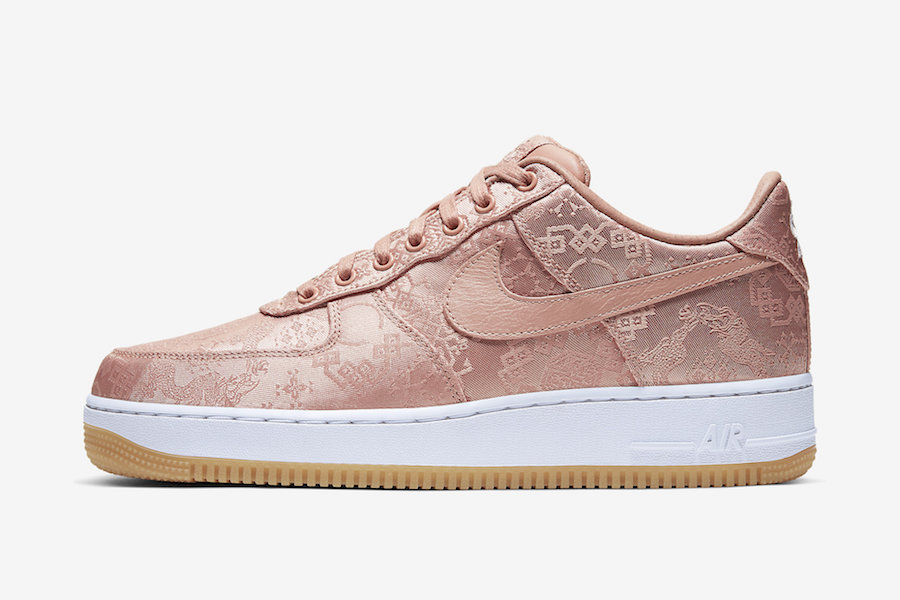 Clot Nike Air Force 1 Low Game Royal CJ5290-400 Rose Gold Release ...