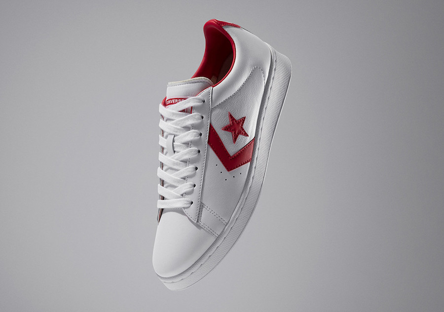 Converse Pro Leather Low White Red All-Star Release Date