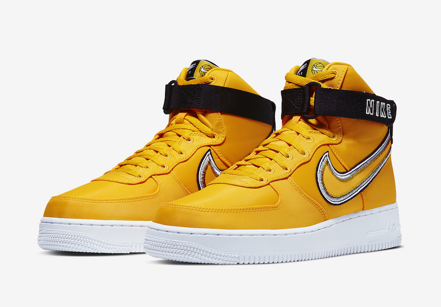 Nike Air Force 1 High University Gold CD0911-700 Release Date
