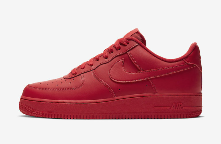 Nike Air Force 1 Low Triple Red CW6999-600 Release Date - SBD