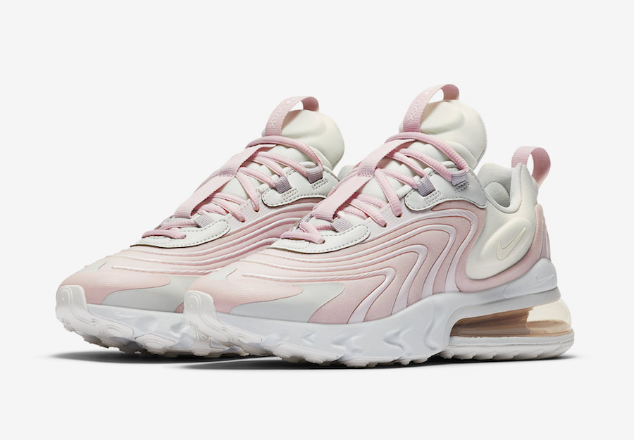 Nike Air Max 270 React ENG Barely Rose CK2595-001 Release Date