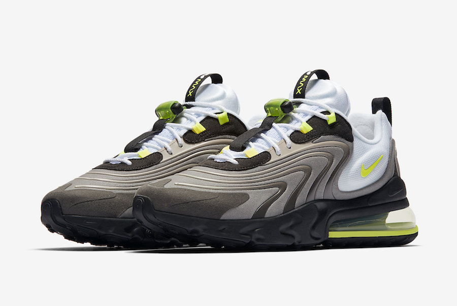 Nike Air Max 270 React ENG Neon CW2623-001 Release Date