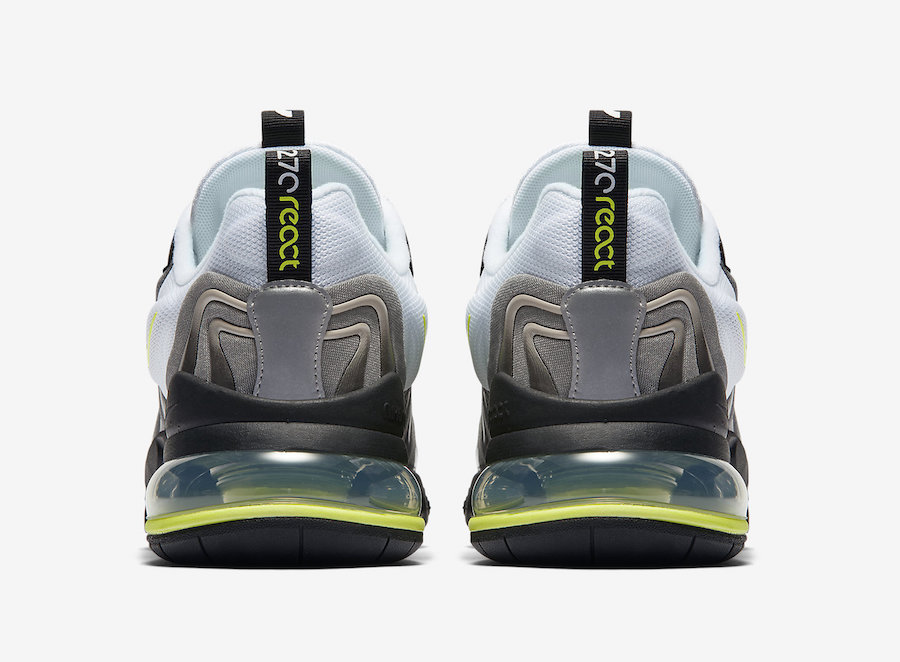 Nike Air Max 270 React ENG Neon CW2623-001 Release Date