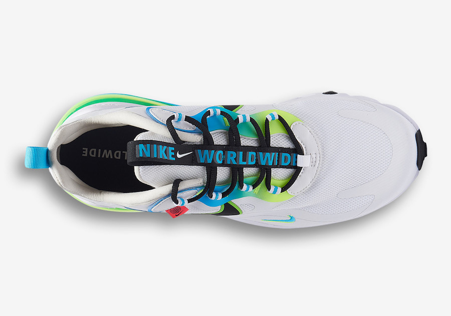 Nike Air Max 270 React Worldwide CK6457-100 Release Date