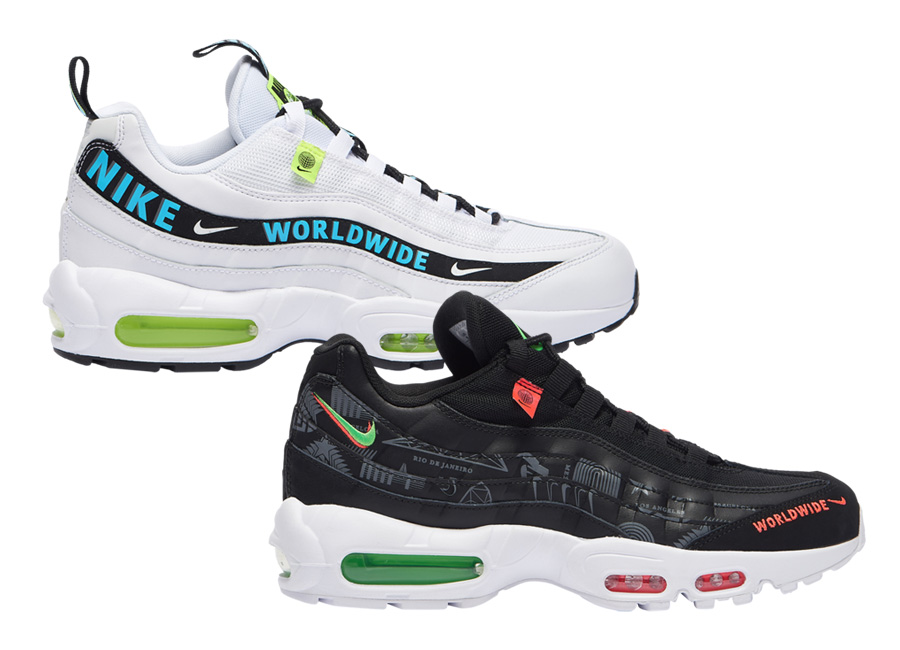 Nike Air Max 95 Worldwide Pack CQ9743-001 CT0248-100 Release Date