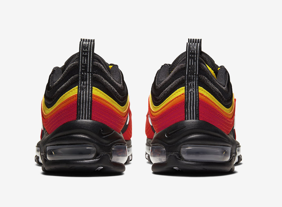Nike Air Max 97 Baseball Black Red Yellow CT4525-001 Release Date