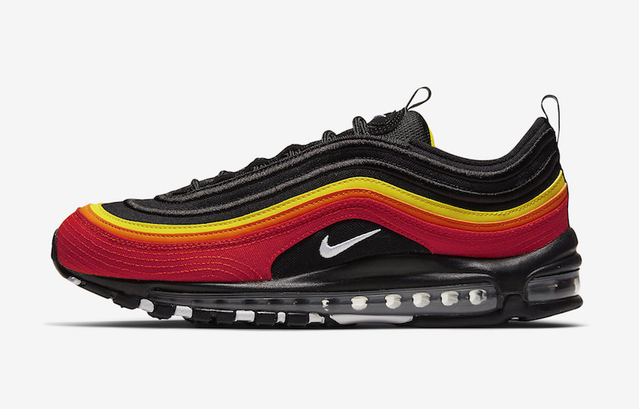 Nike Air Max 97 Baseball Black Red Yellow CT4525-001 Release Date