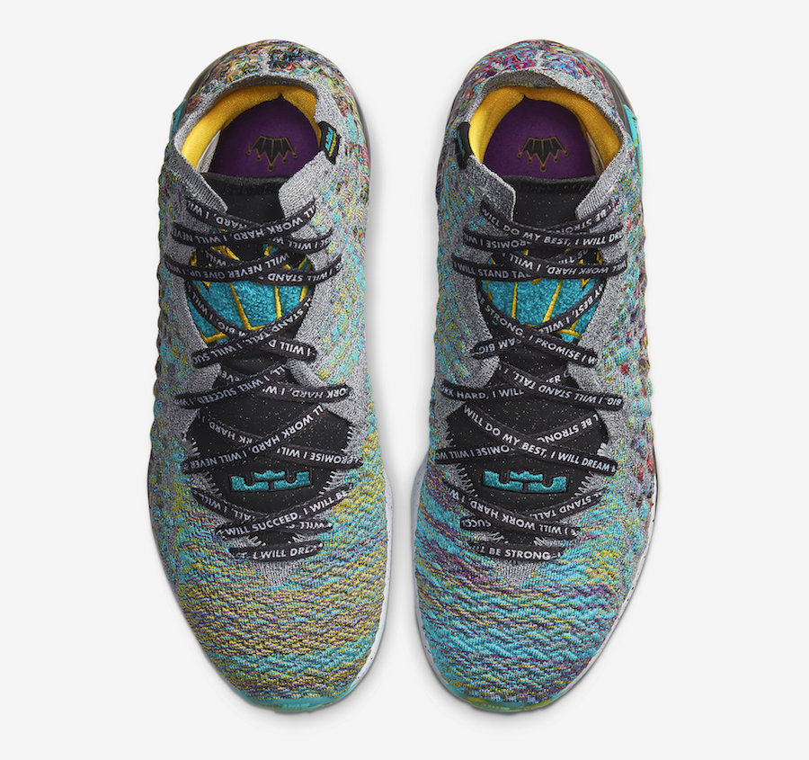 Nike LeBron 17 I Promise CD5052-300 Release Date