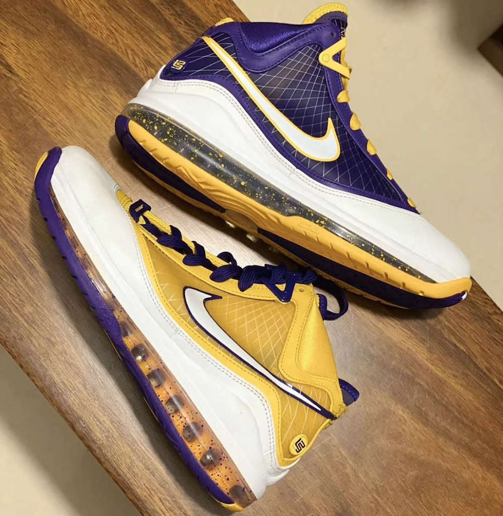 Nike LeBron 7 Lakers Pack Release Date