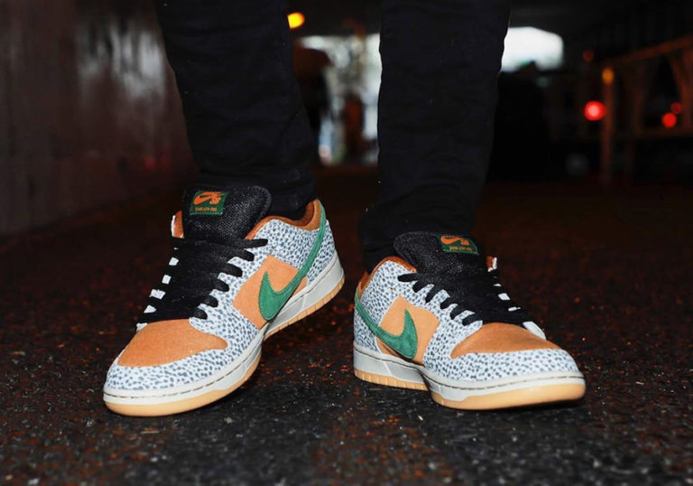 nike sb dunk low atmos safari