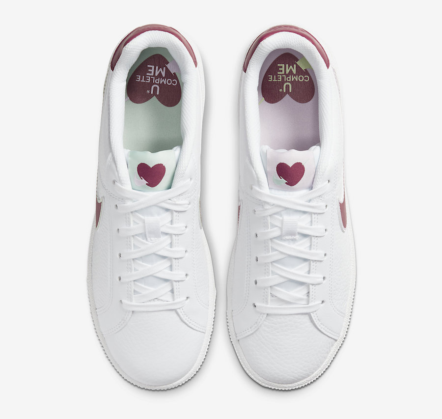 NikeCourt Royale Valentines Day CI7824-100 Release Date