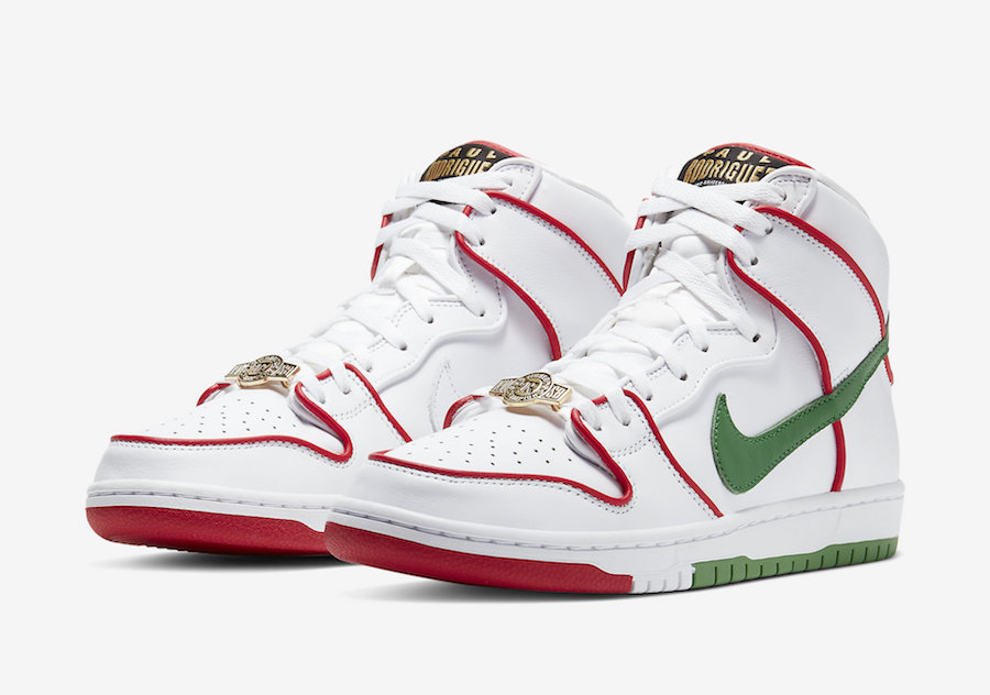 con man Assets Mathematician Paul Rodriguez Nike SB Dunk High Boxing CT6680-100 Release Date - SBD