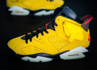 Travis Scott Air Jordan 6 Yellow PE