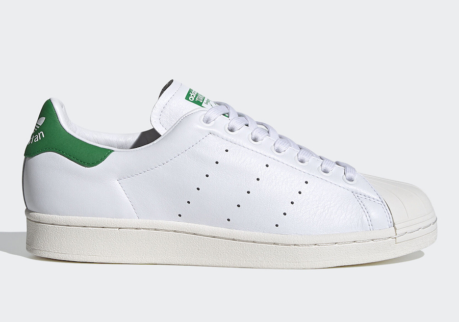 adidas Superstan White Green FW9328 Release Date
