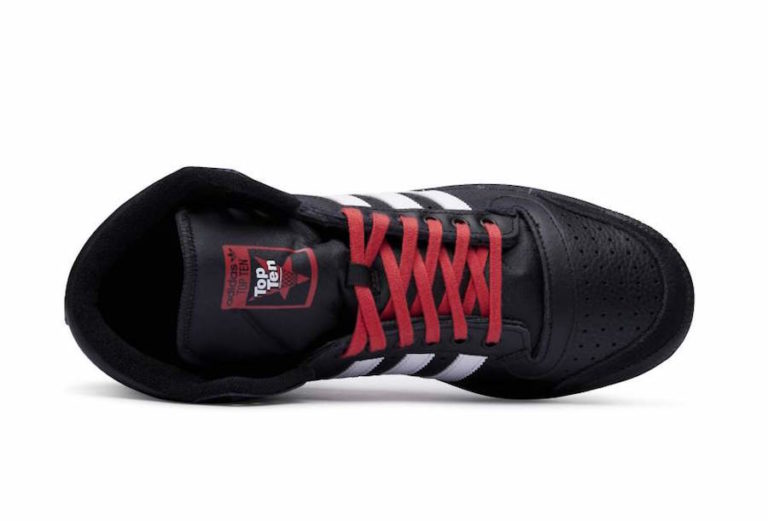 adidas Top Ten Hi Black White Red EF6365 Release Date SBD